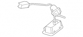 Mazda CX-5 13-16 Trunk Door Opening Button
