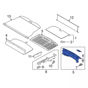 Ford Explorer 20- Trunk Door Trim
