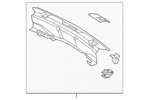 Ford Explorer 20- Trunk Door Trim