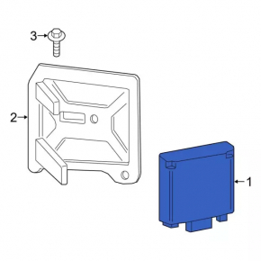 Blind Spot Sensor BSM Left Ford Explorer 20-