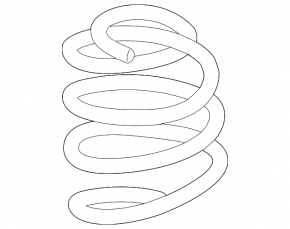 Front left spring Mazda CX-50 23-25 type 3