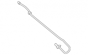 Windshield washer nozzle left Volvo XC40 19-25 without heating