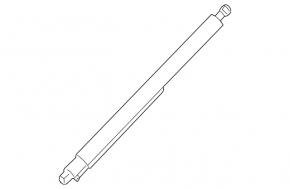 Electric tailgate shock absorber, left, Volvo XC60 10-17