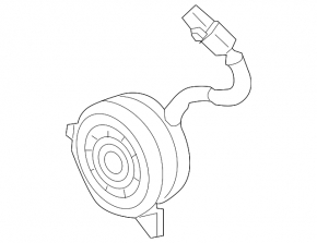 Cooling Fan Motor Right Acura ILX 13-15