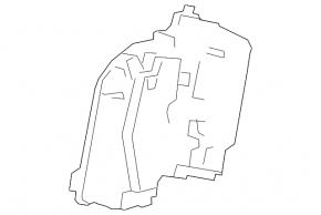 Front right door lock BMW 7 G11 G12 16-19 without closer