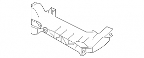 Front right wing bracket Infiniti Q50 14-