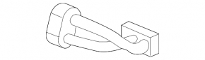 Air Conditioner Tube Heater-Condenser Acura TLX 15-