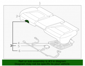Occupant Sensor Hyundai Tucson 22-26 without airbag