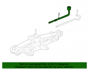 Honda CRV 17-22 wheel spanner
