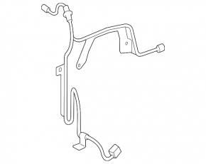 ABS Sensor Wire Rear Left Lexus IS250 IS300 IS350 06-13