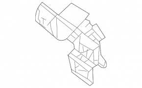 Mercedes CLA 20-23 AMG front view camera bracket pkg