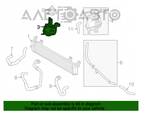 Toyota Camry v50 12-14 hybrid inverter bracket USA