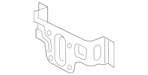 Bracket for cruise radar Mazda 6 14-17