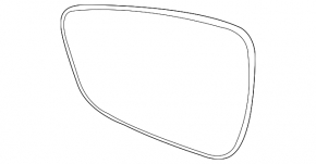 Right mirror element for Ford Escape MK4 20-26
