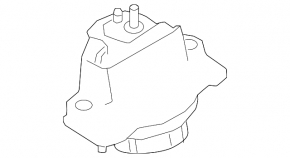 Left engine mount for Land Rover Range Rover Velar 18-20 2.0T