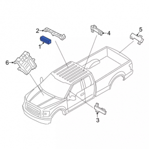 TIRE PRESSURE MONITORING SYSTEM RECEIVER MODULE Ford Escape MK4 20-