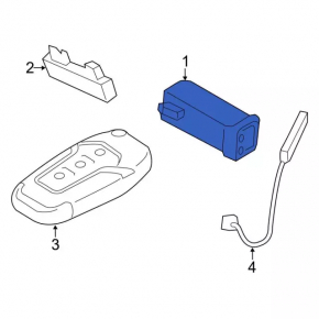 TIRE PRESSURE MONITORING SYSTEM RECEIVER MODULE Ford Escape MK4 20-