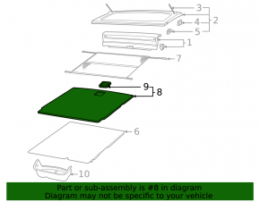 Trunk floor Volkswagen ID.4 21-23 black