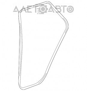 Door seal rear left Mercedes X164 GL beige