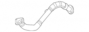 Toyota Rav4 06-12 exhaust pipe