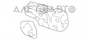 Porsche Panamera 10-16 hood lock