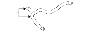 Nissan Rogue Sport 17-22 Expansion Tank Tube
