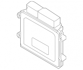 ECU block engine computer Hyundai Ioniq 19-22 HEV