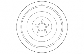 Spare tire spare wheel Lexus IS 14-20 R17