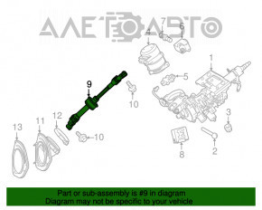 Steering cardan shaft Lexus RX350 RX450h 16-22
