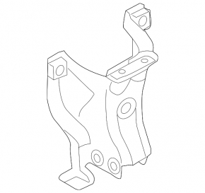 Engine mount protection right Audi A6 C7 16-18 rest 2.0 AWD