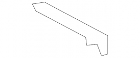 Front bumper mount, upper right fender, BMW 2 Series F22 14-21 228i, 230i without M package, M235i, M240i