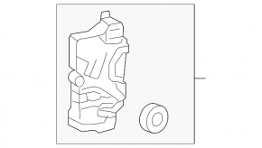 Front left door lock for Toyota Avalon 05-12