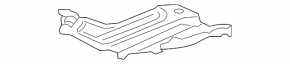Front underbody protection Honda CRV 12-16