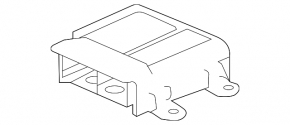 Honda Accord 16-15 hybrid SRS airbag computer module