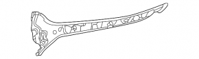 Upper right headlight bracket for Chevrolet Equinox 22-24