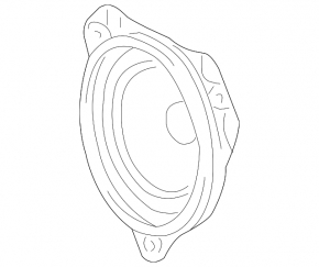 Rear left speaker Toyota Sienna 2010