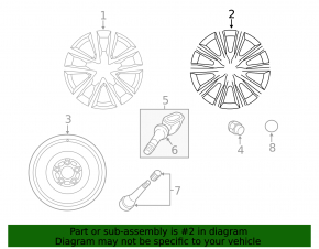 Wheel disk R18 Mazda 3 19 - dark gray