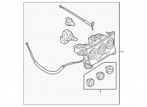 Climate control Mazda3 MPS 09-11