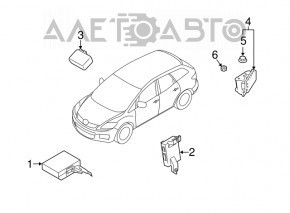 Comfort Block BCM Mazda CX-7 06-09