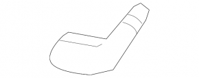 Windscreen washer nozzle rear Audi Q7 4L 10-15