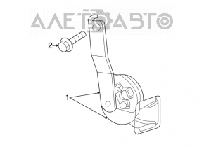 Signal low Chrysler 200 11-14