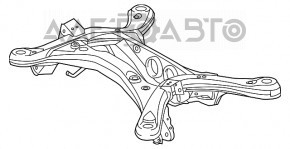 Rear subframe Lexus RX350 14-15 FWD