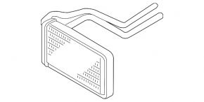 Heater Radiator Mitsubishi Eclipse Cross 18-24