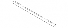 Upper radiator seal for Audi Q7 4L 10-15