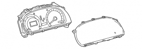 Instrument cluster Lexus Hs250h 10-12 scratches, broken latch
