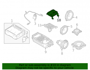 Kia EV6 22-24 Meridian Audio Amplifier