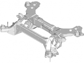 Rear subframe for Ford Fusion mk5 13-20 AWD