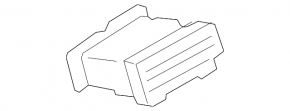 Front panel air duct deflector central right Ford Explorer 20-