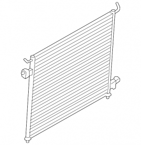Radiator cooling water Land Rover Discovery 17-20 3.0d