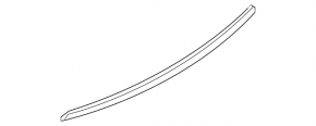 Mazda CX-9 rear bumper molding 16-